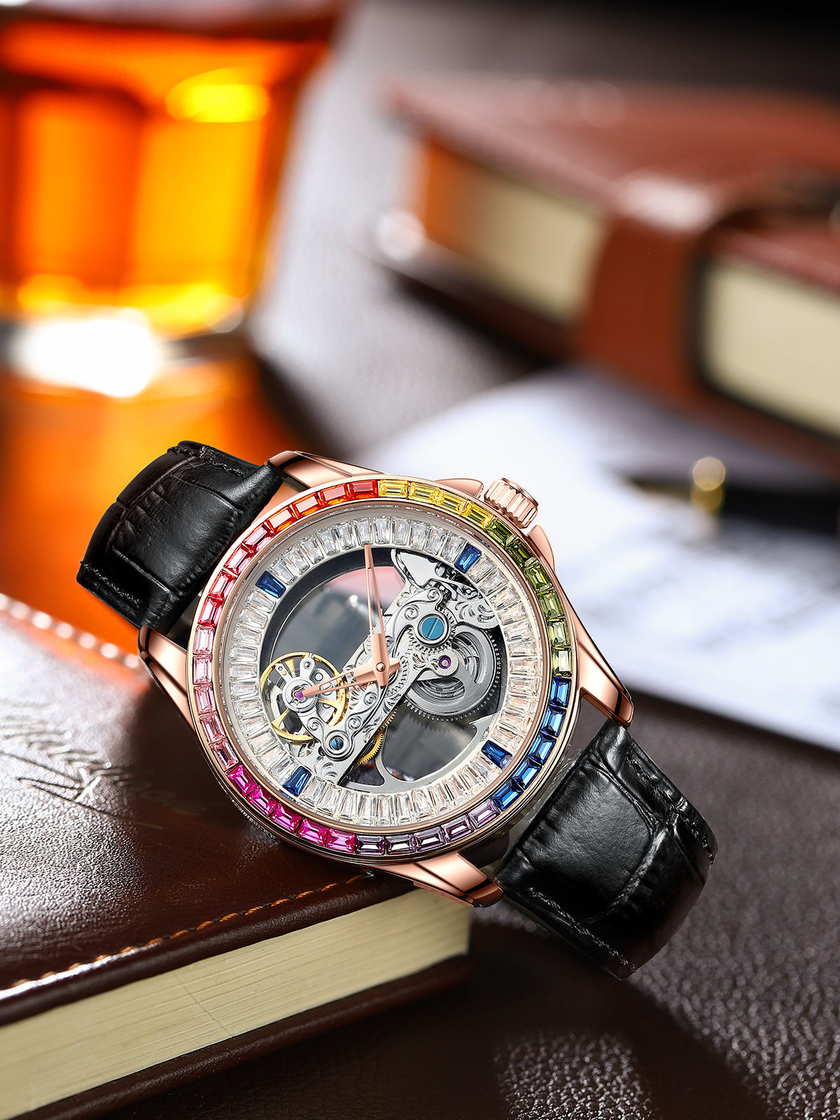 Astarz&co™ Jeweled Mechanical