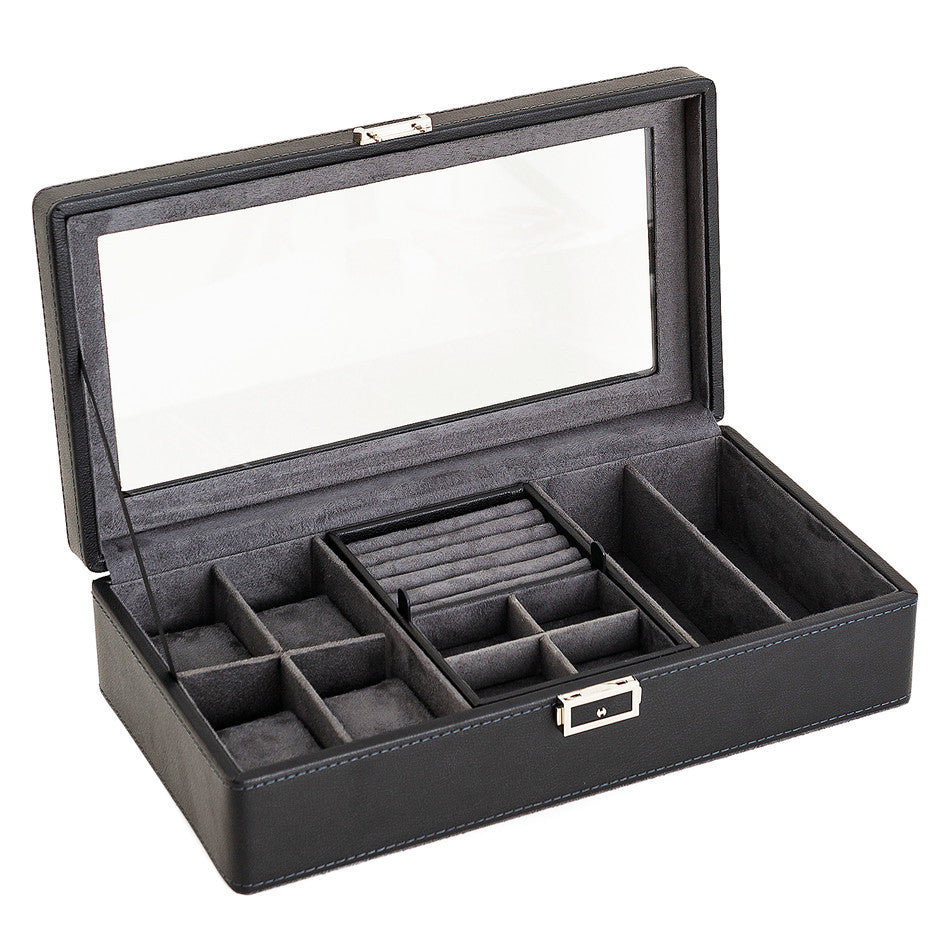 Double-layer Watch Jewelry Storage Box