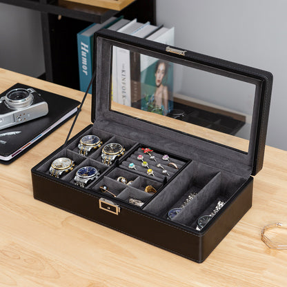 Double-layer Watch Jewelry Storage Box