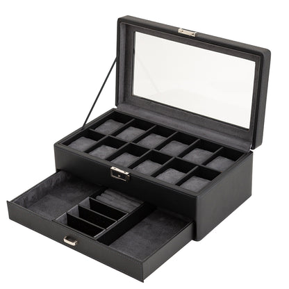 Double-layer Watch Jewelry Storage Box