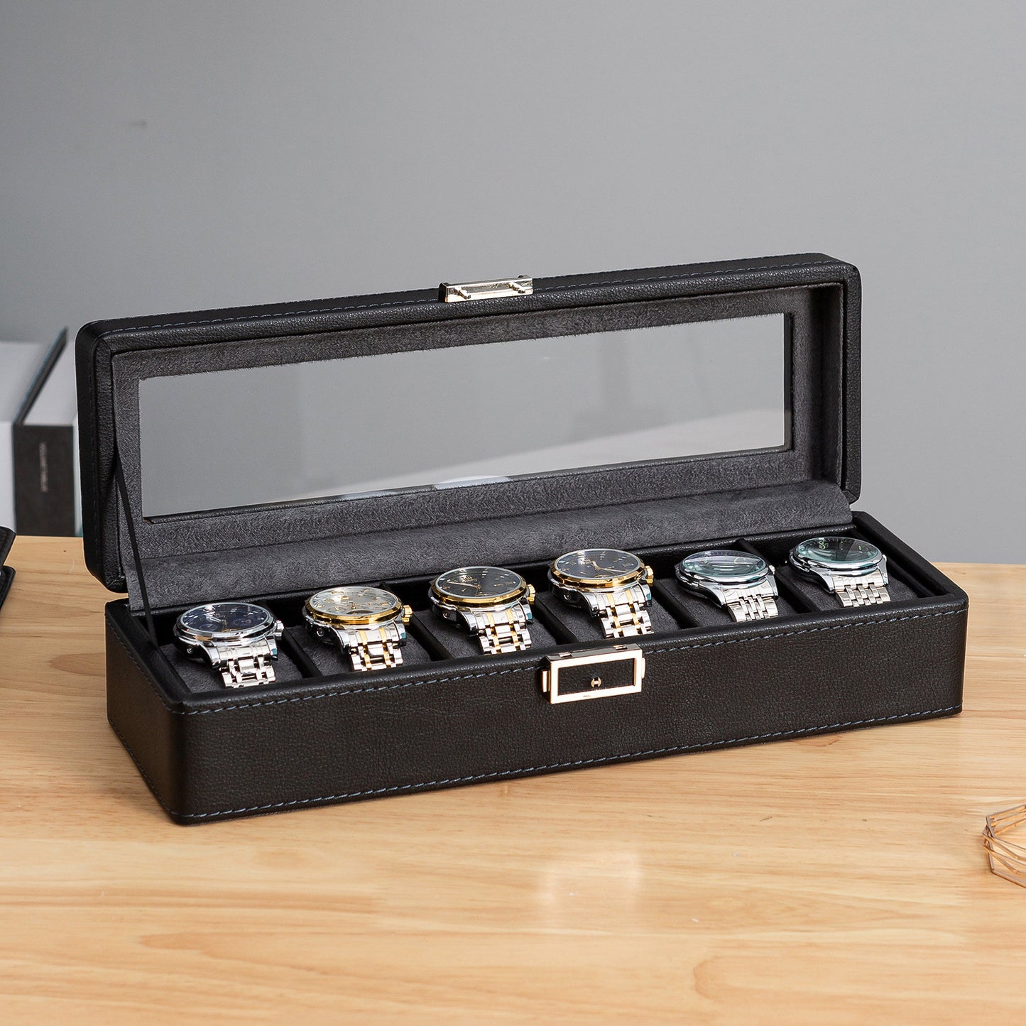 Double-layer Watch Jewelry Storage Box