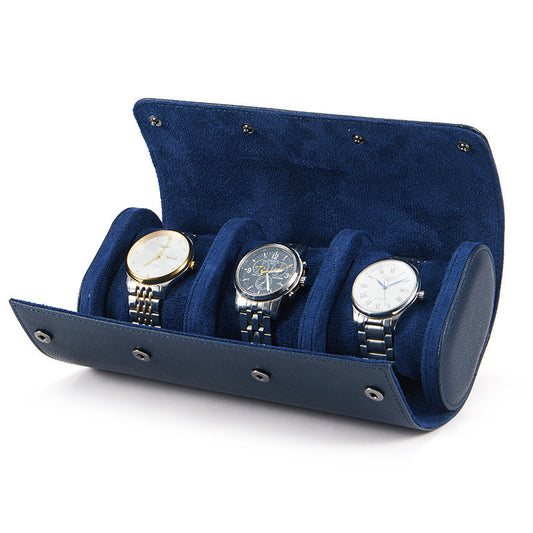 Watch Portable PU Three-position Storage Box