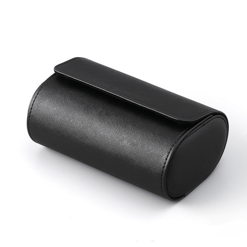Watch Portable PU Three-position Storage Box