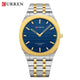 2 Glod Case Blue Dial