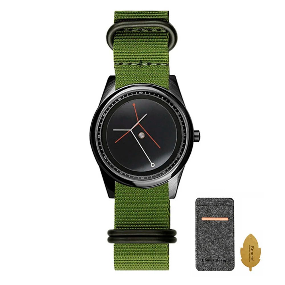 Astarz&co HYPEX – Pointerless Canvas Quartz Watch